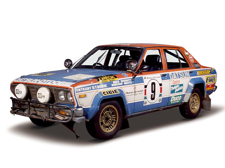 日産　サファリ、シルビア、サニー、DATSAN　ラリーカーコレクション5台セット 日産 サファリ、シルビア、サニー、DATSAN ラリーカー