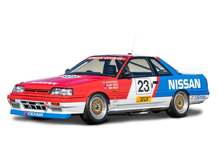 ニッサン★スカイラインR31 GTS-Rマッドガード　右後 日産： NISSAN HERITAGE COLLECTION｜スカイラインGTS-R 1988欧州