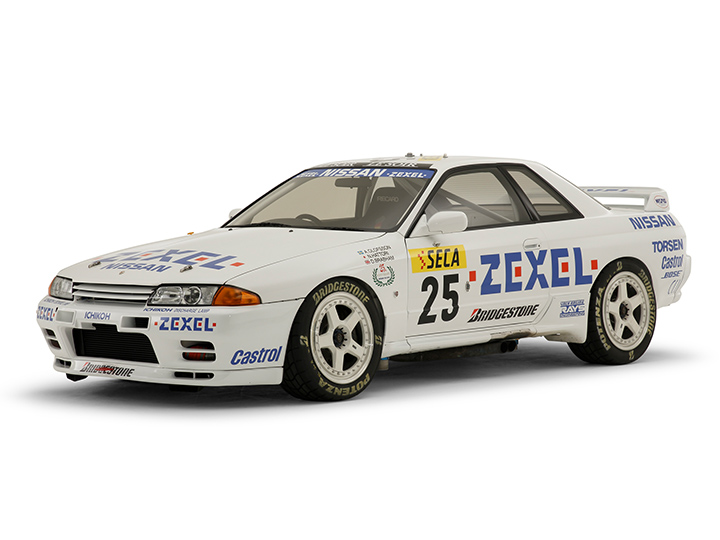 日産： NISSAN HERITAGE COLLECTION｜ZEXELスカイラインGT-R No.25 1991年スパ24時間レース総合優勝車仕様