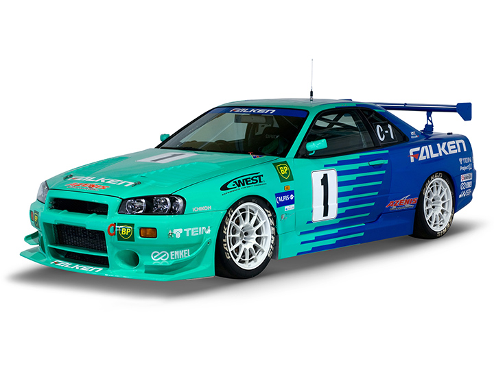 日産： NISSAN HERITAGE COLLECTION｜FALKEN☆GT-R 2002 スーパー耐久 No1