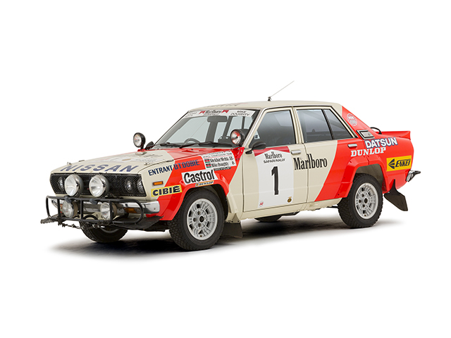 日産： NISSAN HERITAGE COLLECTION｜バイオレットGT 1982年 第30回サファリラリー総合優勝車