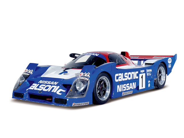 ミニ四駆・オリジナル塗装ボディ】日産・R92CP／グループCカー 10月