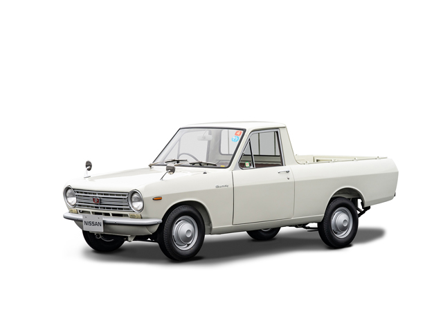 ●当時物1967年頃初代サニー1000とトラックのカタログ【希少品】[#529] 日産： NISSAN HERITAGE COLLECTION｜ダットサンサニー1000 トラック